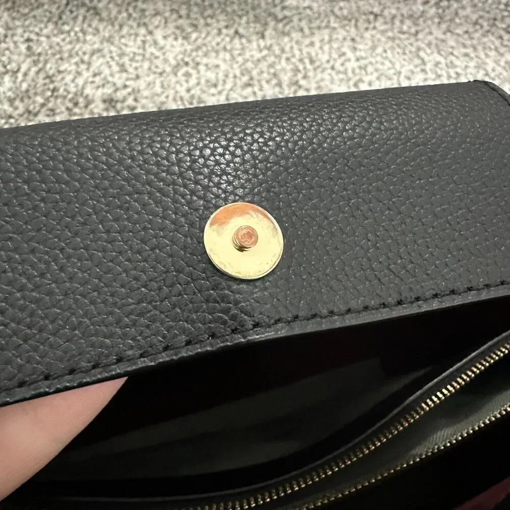 NEW Cole Haan Everyday Grand Series Black Leather Tote Bag Top Zip, Retails $310 - Picture 10 of 16